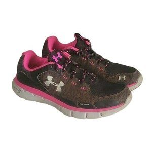 Under Armour | Storm |Running Sneakers |Size 7  pink, black, brown, gray, silver